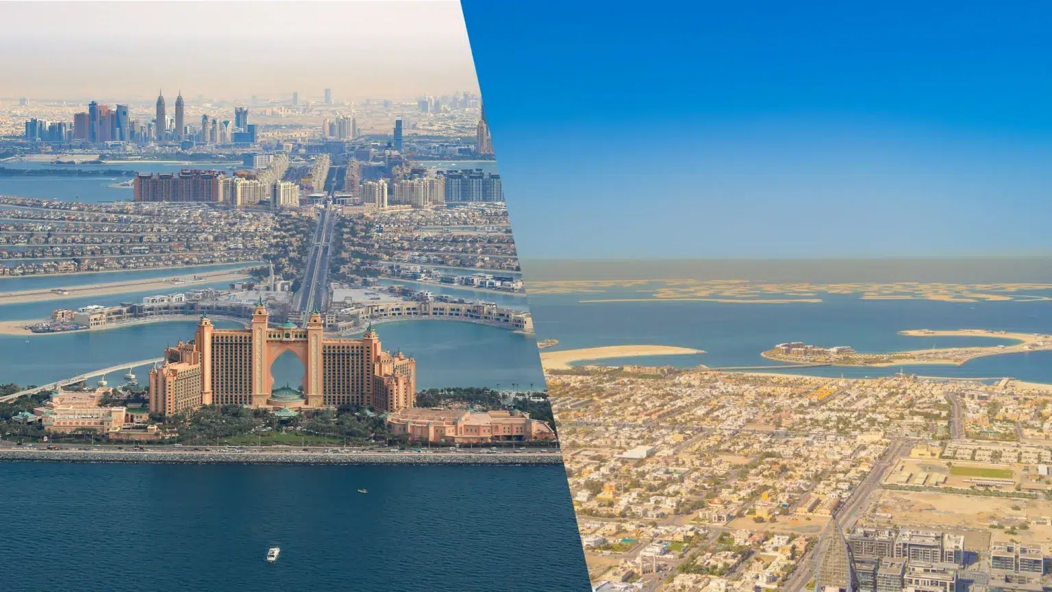 Palm Jumeirah vs Dubai Islands